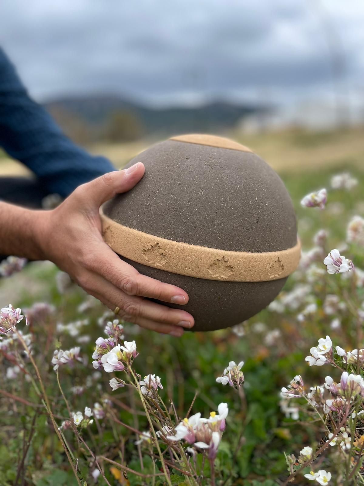 Urnas biodegradables para plantar un árbol o depositar en la tierra
