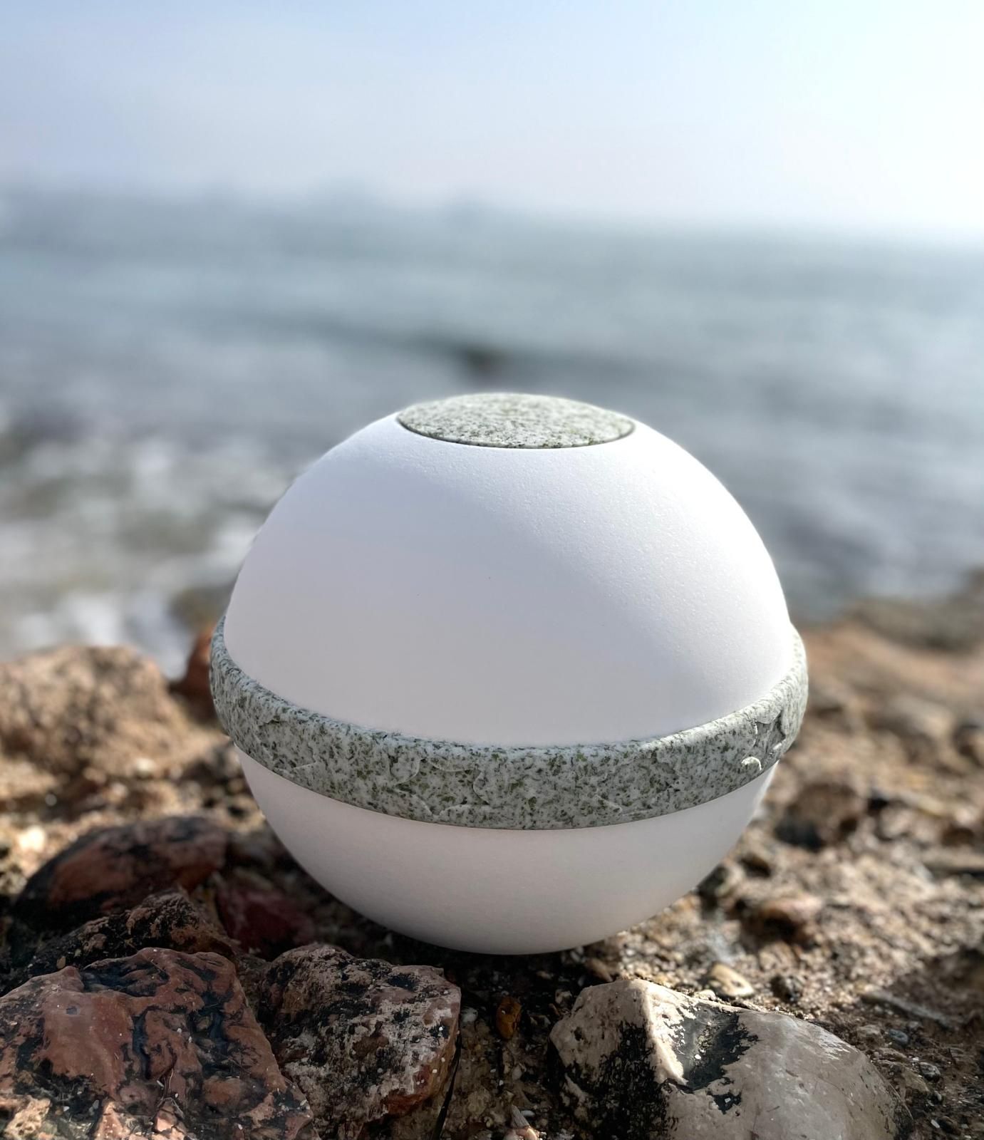 Urna biodegradable mar Esfera Algae