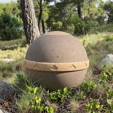 If the urn is going to be placed on land,